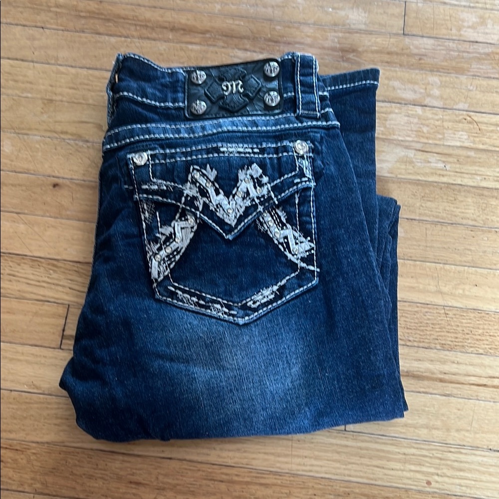 Miss me Women's Dark Blue Jeans bootcut